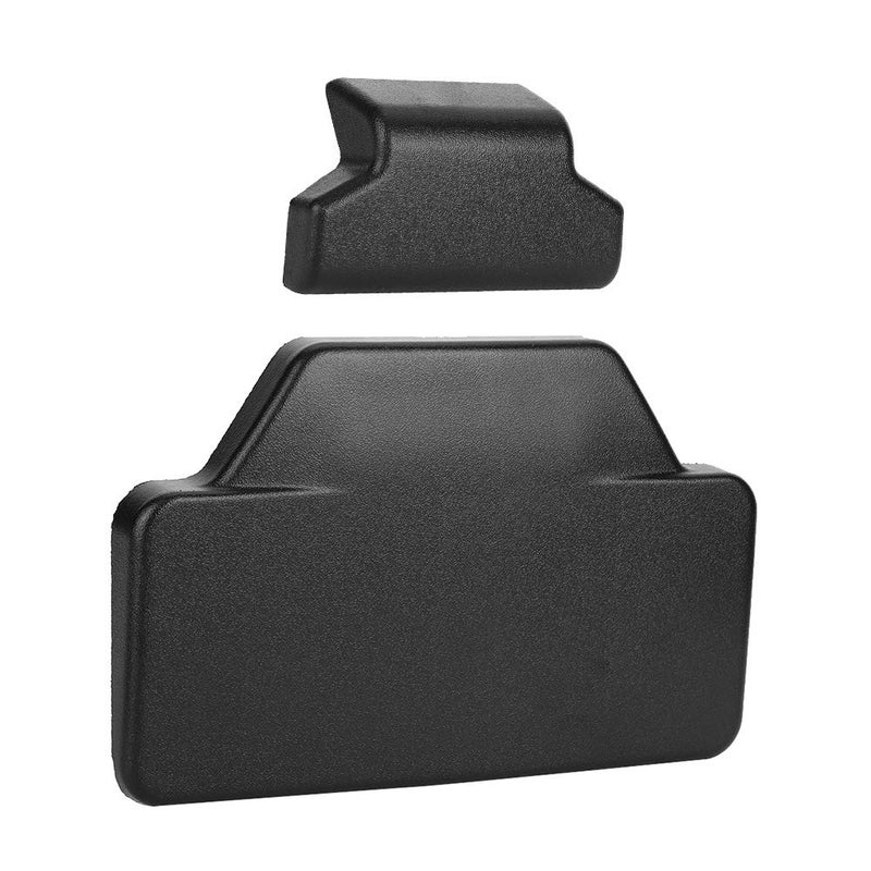 Suuonee Motorcycle Back Cushion, CNC Rear Pad Saddlebag Trunk Passenger Backrest Accessory Motorcycle Backrest Pad Top Case Backrest Pad Fit for F8GS Black Motorcycle Backrest - Image 1